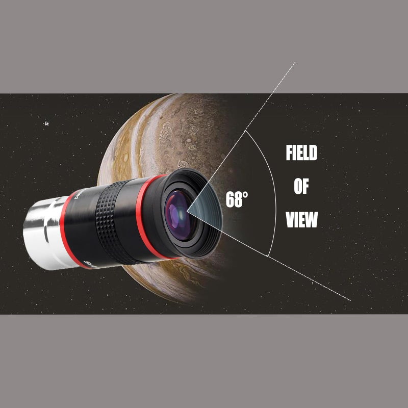 SVBONY Telescope Eyepiece, 68 Degree Ultra Wide Angle Eyepiece 6mm, High Definition Fully Coated Telescope Accessories for Planetary Observation - Image 2